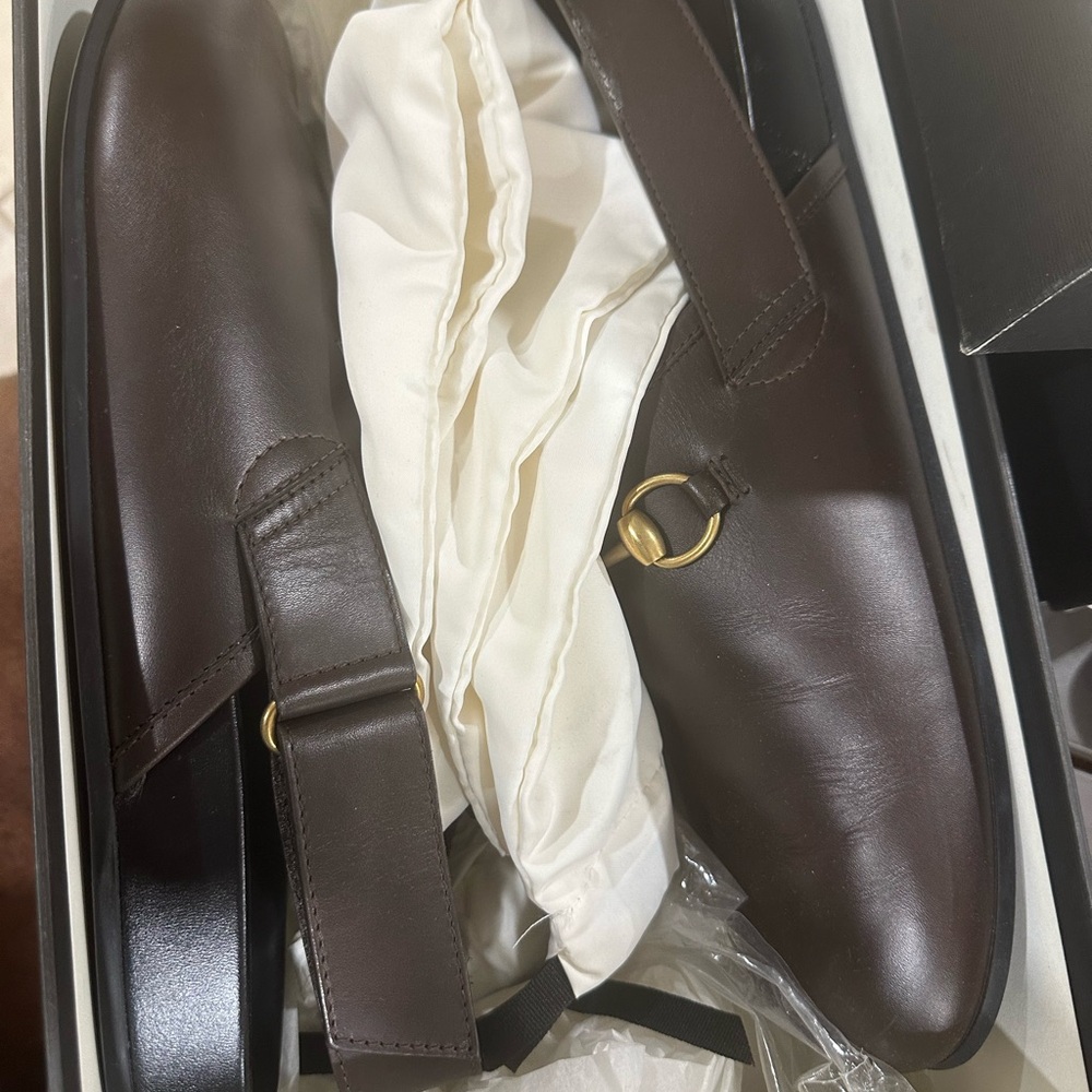 Gucci Horsebit Slingbacks